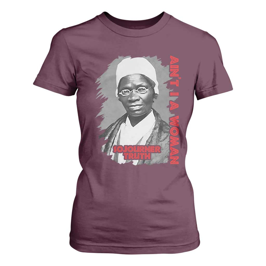 Sojourner Truth T Shirt For Women Ain't I A Women Black History