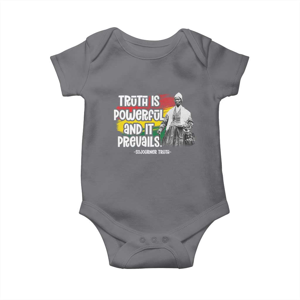 Sojourner Truth Baby Onesie Truth Is Powerful And It Prevails Black History