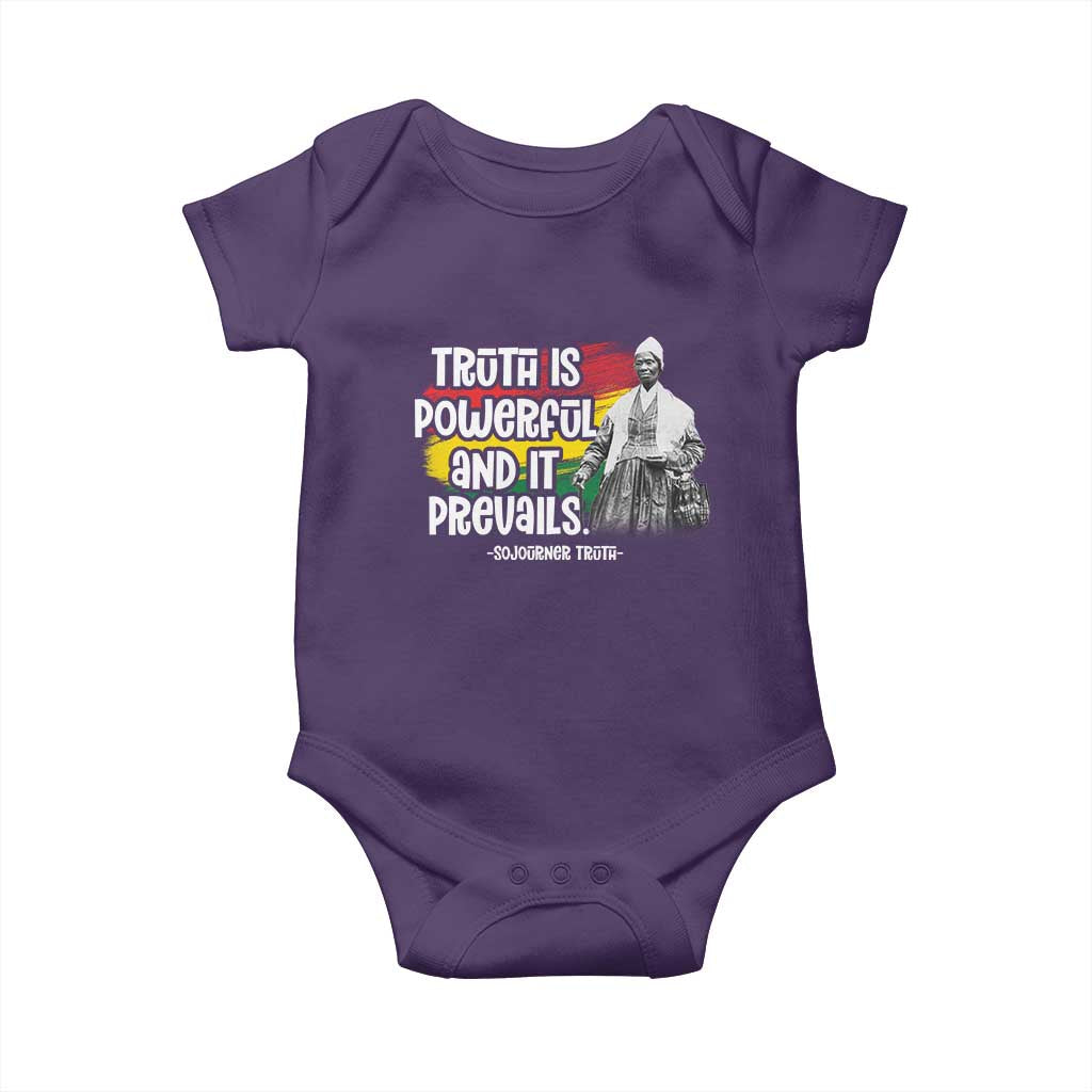Sojourner Truth Baby Onesie Truth Is Powerful And It Prevails Black History