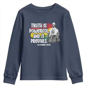Sojourner Truth Youth Sweatshirt Truth Is Powerful And It Prevails Black History