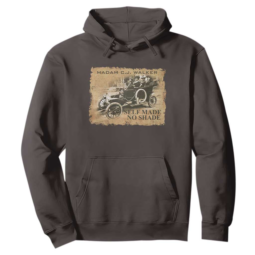 Madam C.J. Walker Hoodie Self Made No Shade Black History