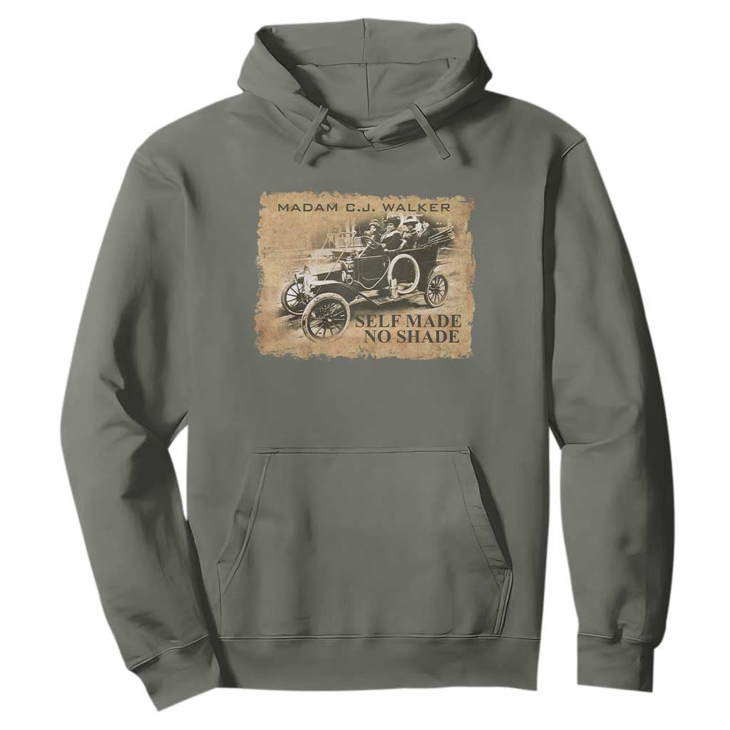 Madam C.J. Walker Hoodie Self Made No Shade Black History