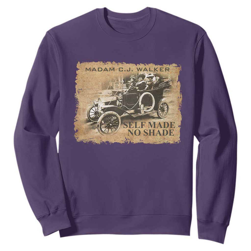 Madam C.J. Walker Sweatshirt Self Made No Shade Black History