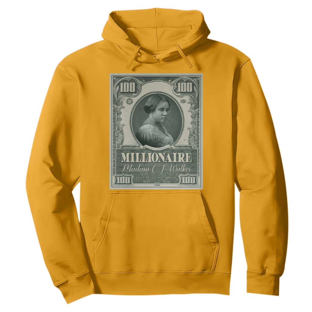 Madam C.J. Walker Hoodie Millionaire Black Women Pride