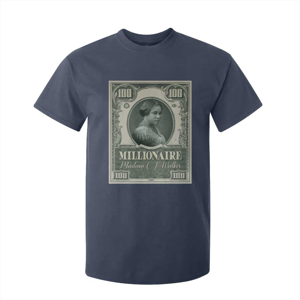 Madam C.J. Walker T Shirt For Kid Millionaire Black Women Pride