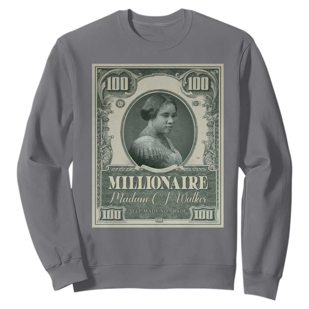 Madam C.J. Walker Sweatshirt Millionaire Black Women Pride