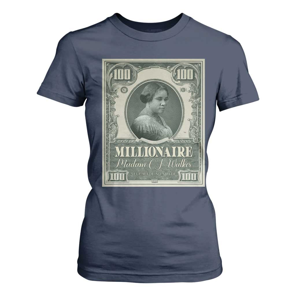 Madam C.J. Walker T Shirt For Women Millionaire Black Women Pride