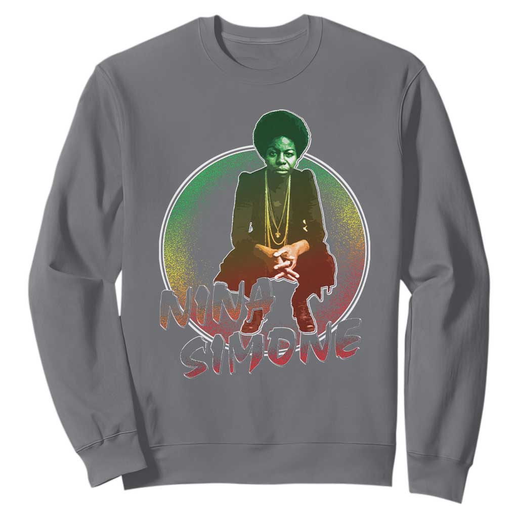 Nina Simone Sweatshirt Black Women History Pride