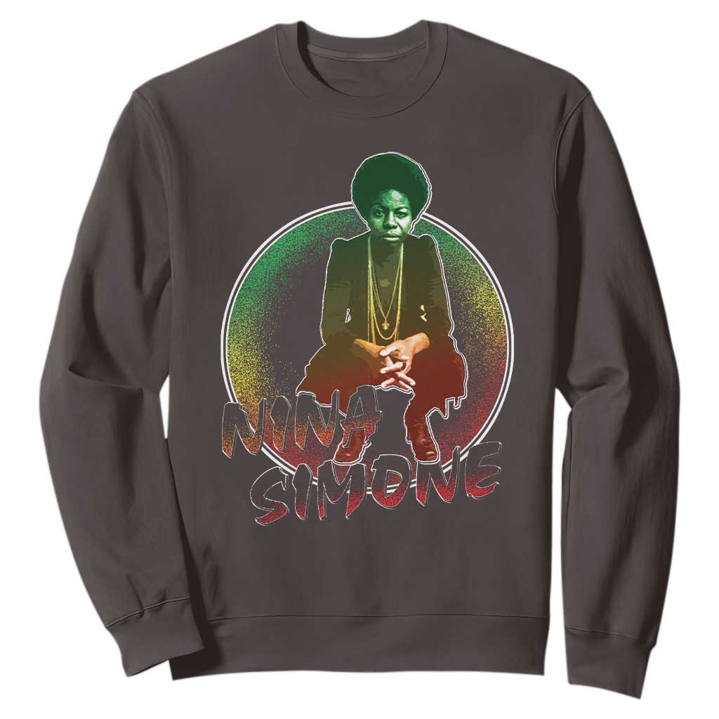 Nina Simone Sweatshirt Black Women History Pride