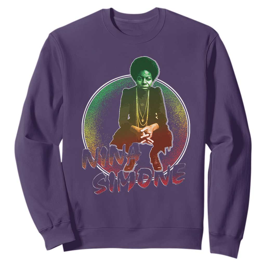 Nina Simone Sweatshirt Black Women History Pride
