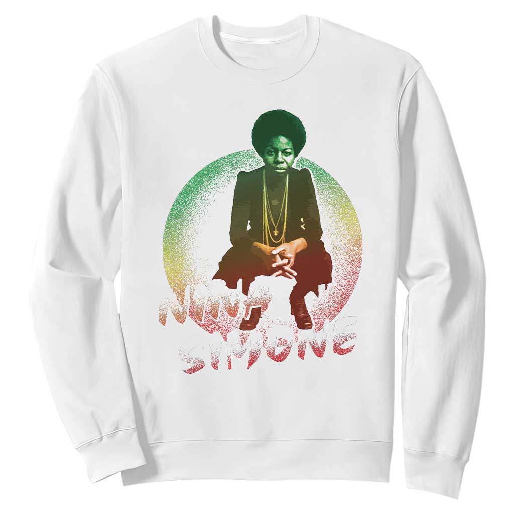 Nina Simone Sweatshirt Black Women History Pride