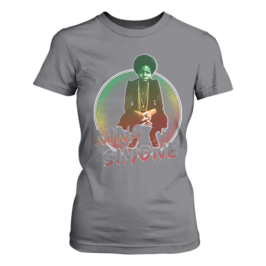 Nina Simone T Shirt For Women Black Women History Pride