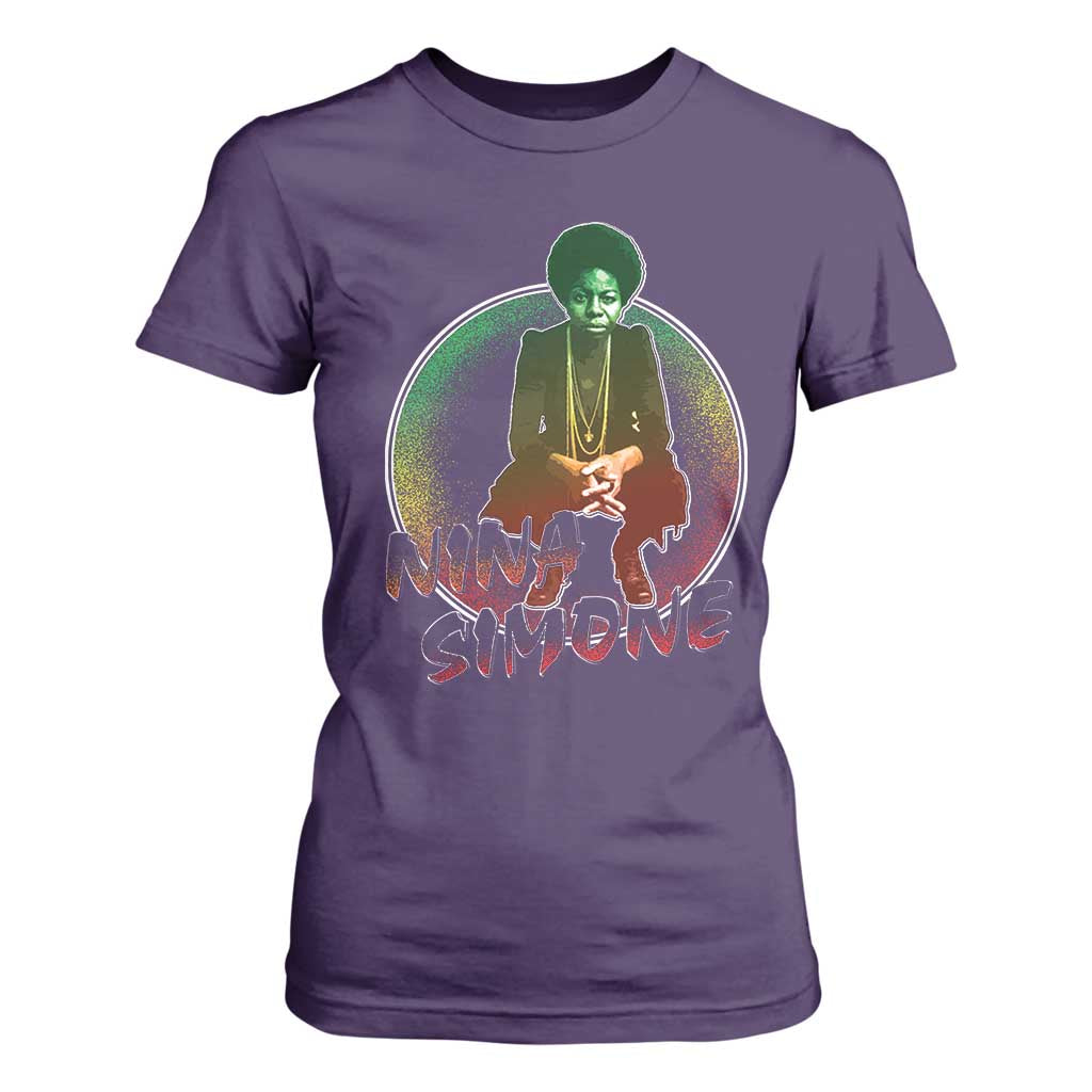 Nina Simone T Shirt For Women Black Women History Pride