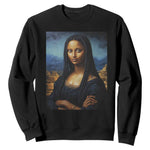Black Women Pride Sweatshirt Melanin Mona Lisa Afro Queen Aesthetic Black History