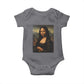 Black Mona Lisa Baby Onesie Melanin Pretty Aesthetic Black History