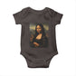 Black Mona Lisa Baby Onesie Melanin Pretty Aesthetic Black History