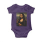 Black Mona Lisa Baby Onesie Melanin Pretty Aesthetic Black History