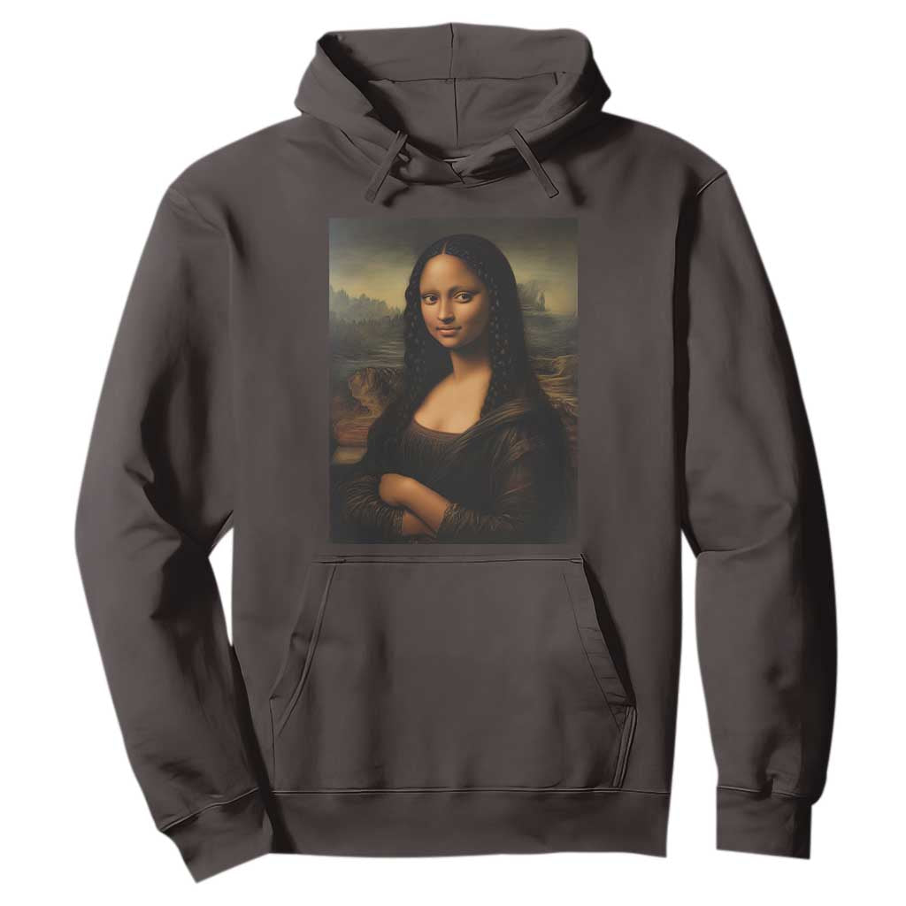 Black Mona Lisa Hoodie Melanin Pretty Aesthetic Black History