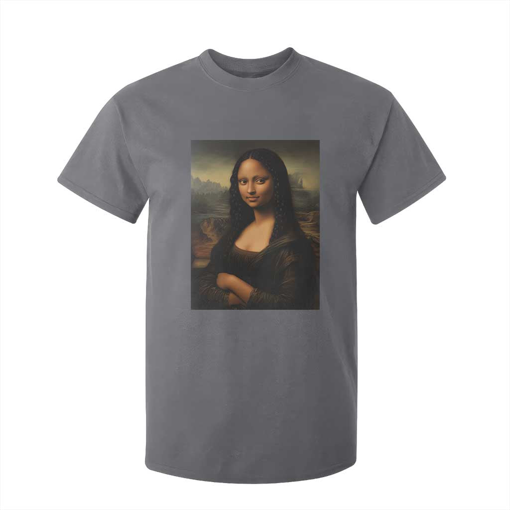 Black Mona Lisa T Shirt For Kid Melanin Pretty Aesthetic Black History