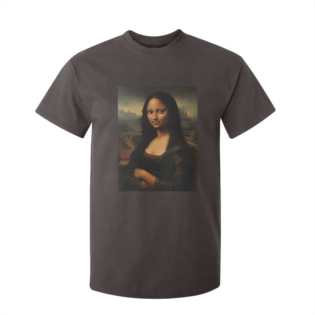 Black Mona Lisa T Shirt For Kid Melanin Pretty Aesthetic Black History