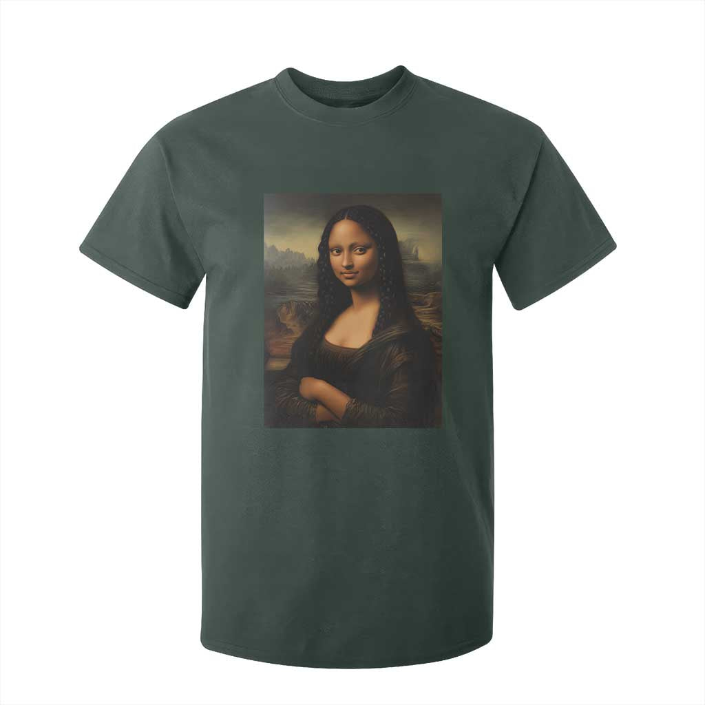 Black Mona Lisa T Shirt For Kid Melanin Pretty Aesthetic Black History