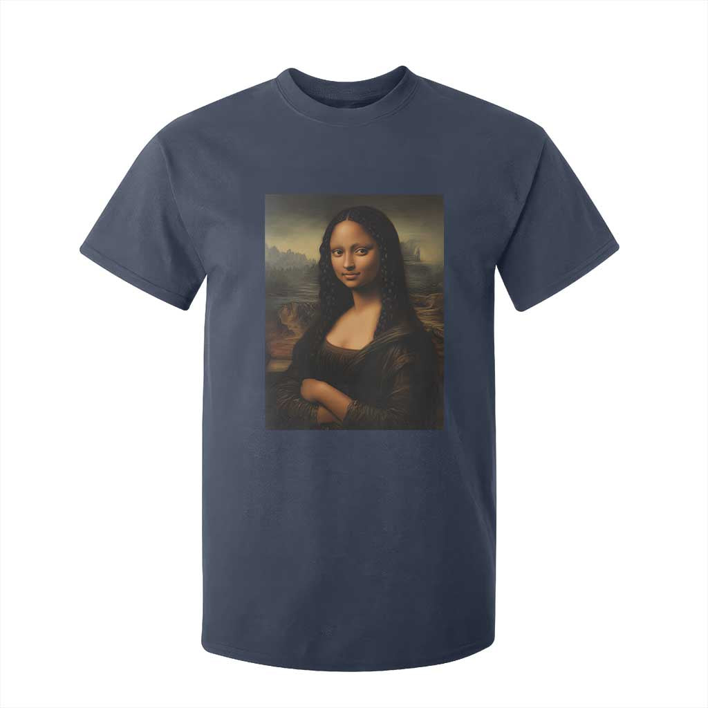 Black Mona Lisa T Shirt For Kid Melanin Pretty Aesthetic Black History
