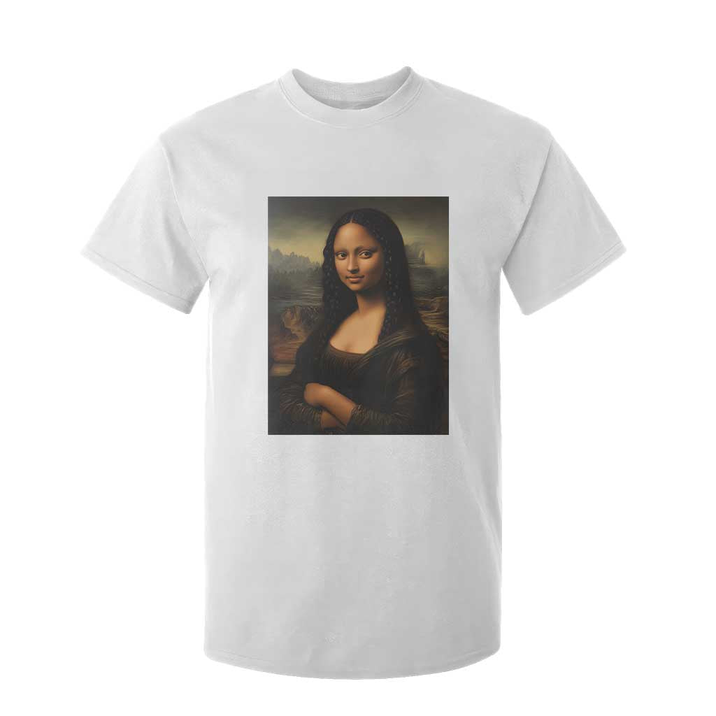 Black Mona Lisa T Shirt For Kid Melanin Pretty Aesthetic Black History