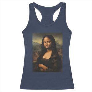 Black Mona Lisa Racerback Tank Top Melanin Pretty Aesthetic Black History