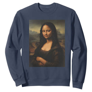 Black Mona Lisa Sweatshirt Melanin Pretty Aesthetic Black History