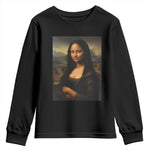 Black Mona Lisa Youth Sweatshirt Melanin Pretty Aesthetic Black History