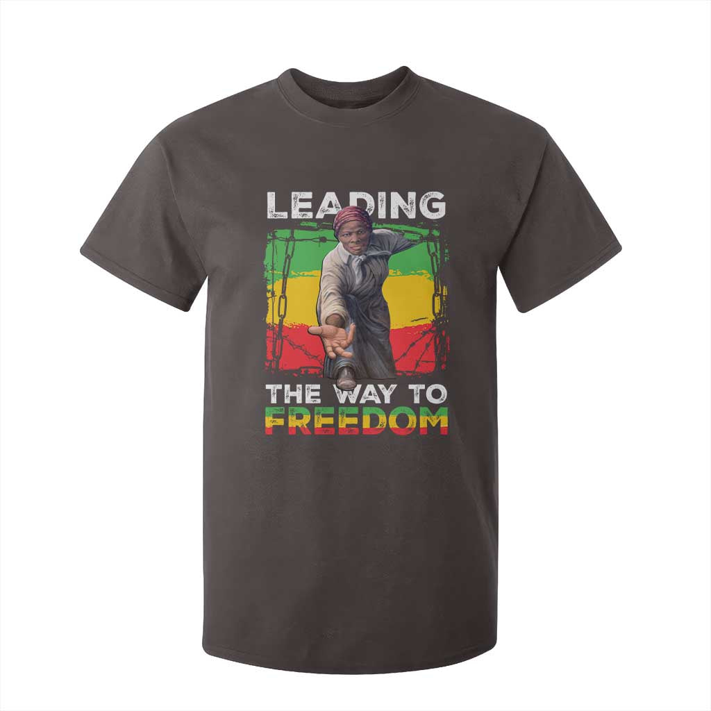 Harriet Tubman T Shirt For Kid Leading The Way To Freedom Black History
