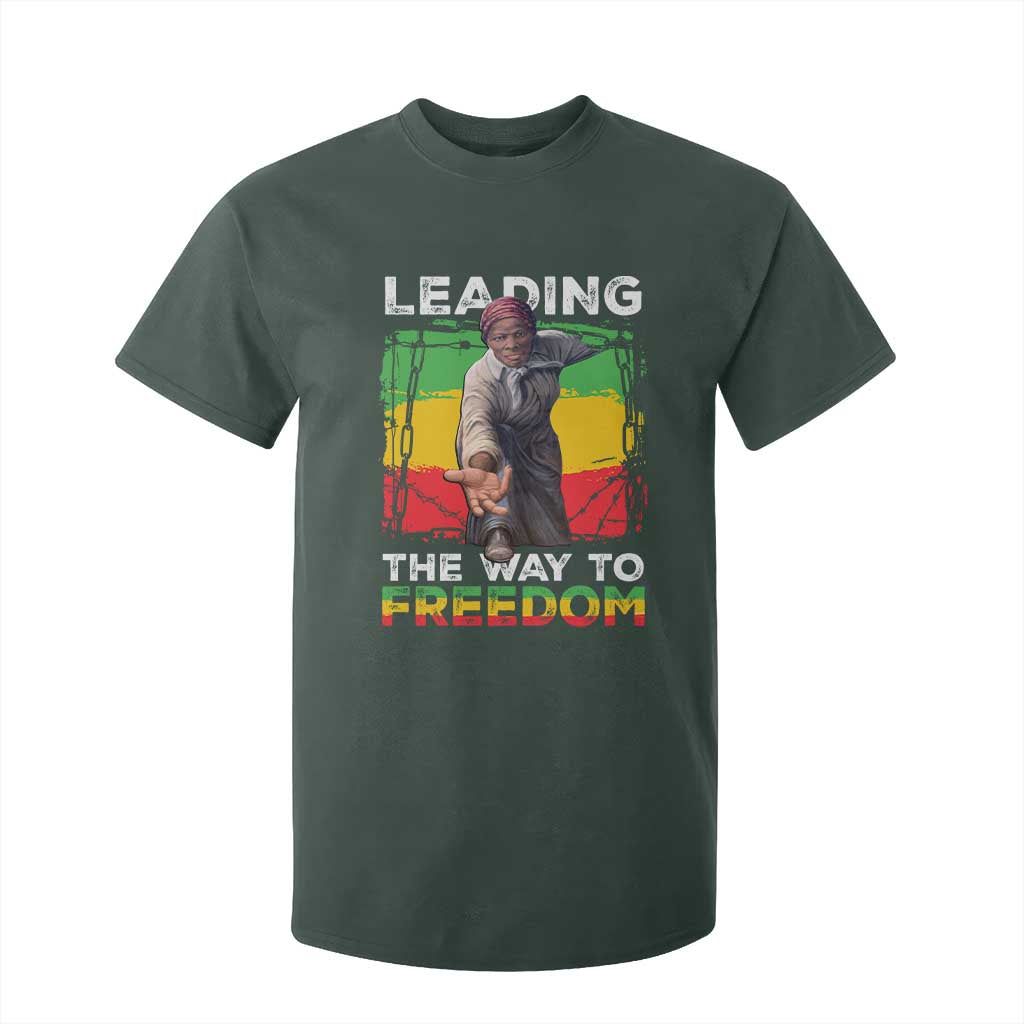 Harriet Tubman T Shirt For Kid Leading The Way To Freedom Black History