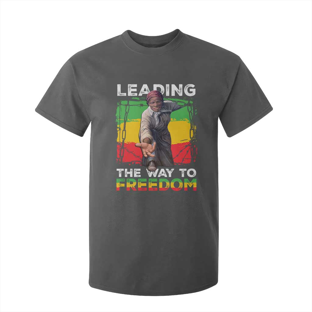 Harriet Tubman T Shirt For Kid Leading The Way To Freedom Black History