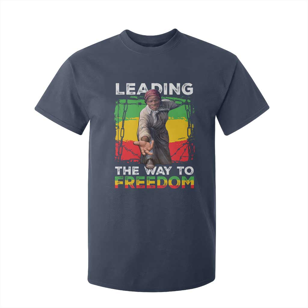 Harriet Tubman T Shirt For Kid Leading The Way To Freedom Black History