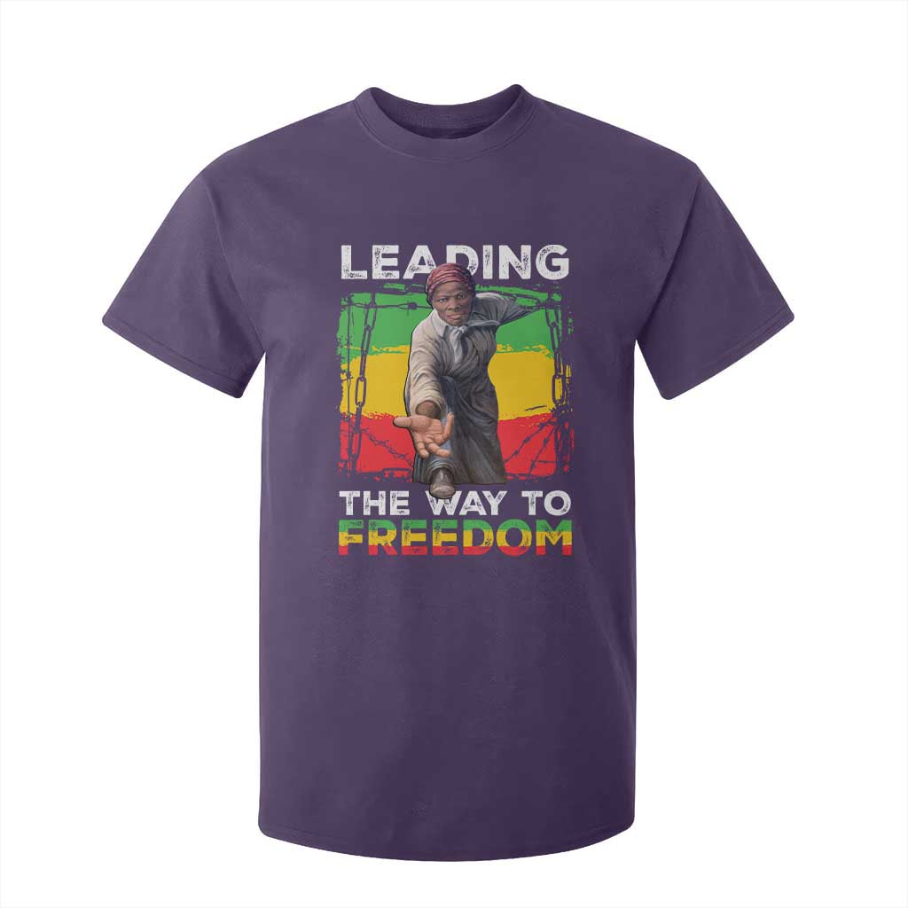 Harriet Tubman T Shirt For Kid Leading The Way To Freedom Black History