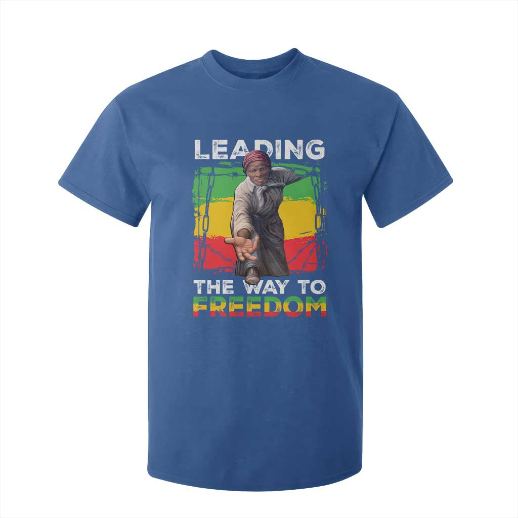 Harriet Tubman T Shirt For Kid Leading The Way To Freedom Black History
