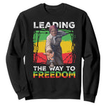 Harriet Tubman Sweatshirt Leading The Way To Freedom Black History