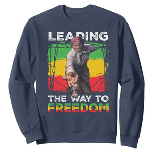 Harriet Tubman Sweatshirt Leading The Way To Freedom Black History