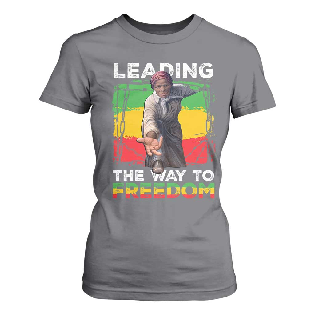Harriet Tubman T Shirt For Women Leading The Way To Freedom Black History
