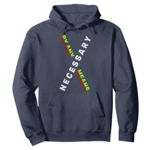 Malcolm X Hoodie By Any Means Necessary  Black History