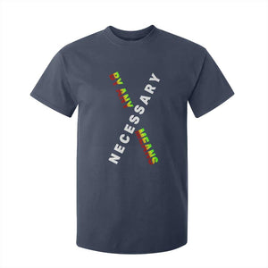 Malcolm X T Shirt For Kid By Any Means Necessary  Black History