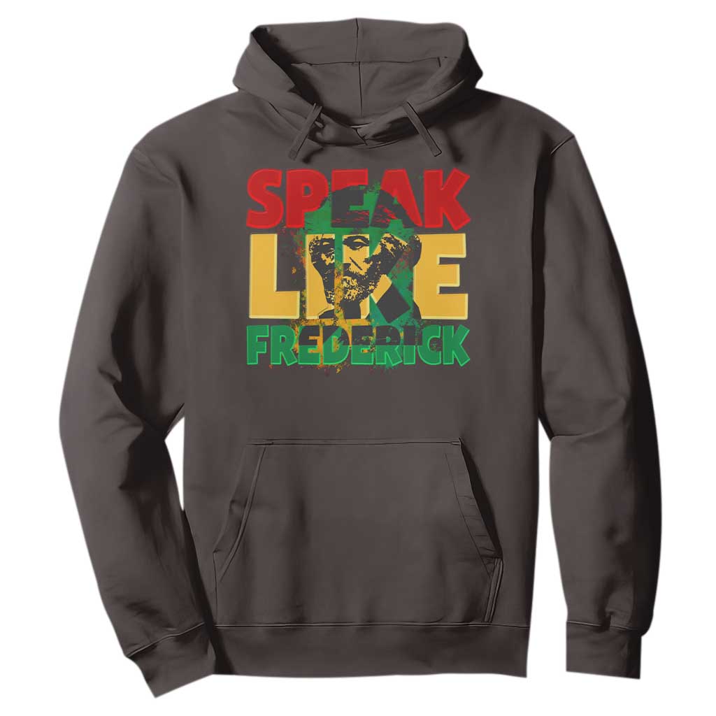 Speak Like Frederick Douglass Hoodie Black History Month