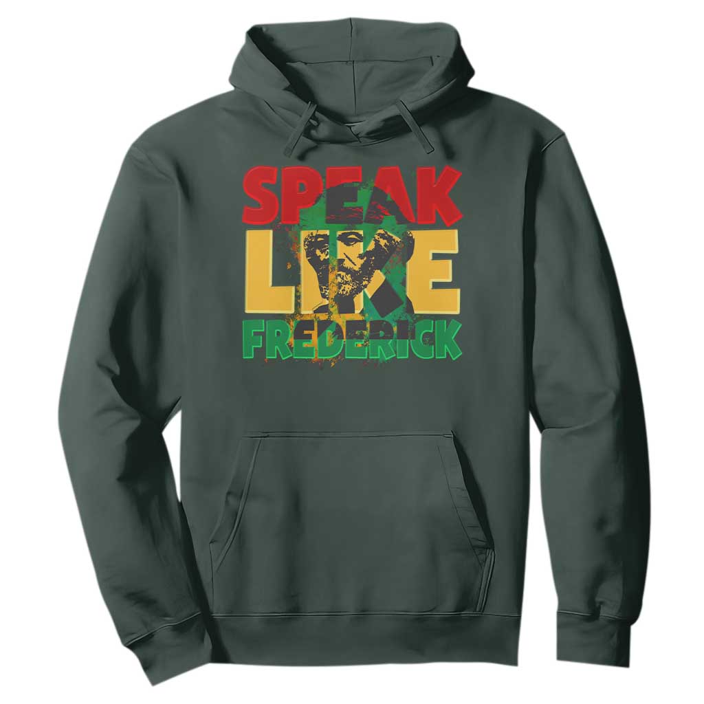 Speak Like Frederick Douglass Hoodie Black History Month