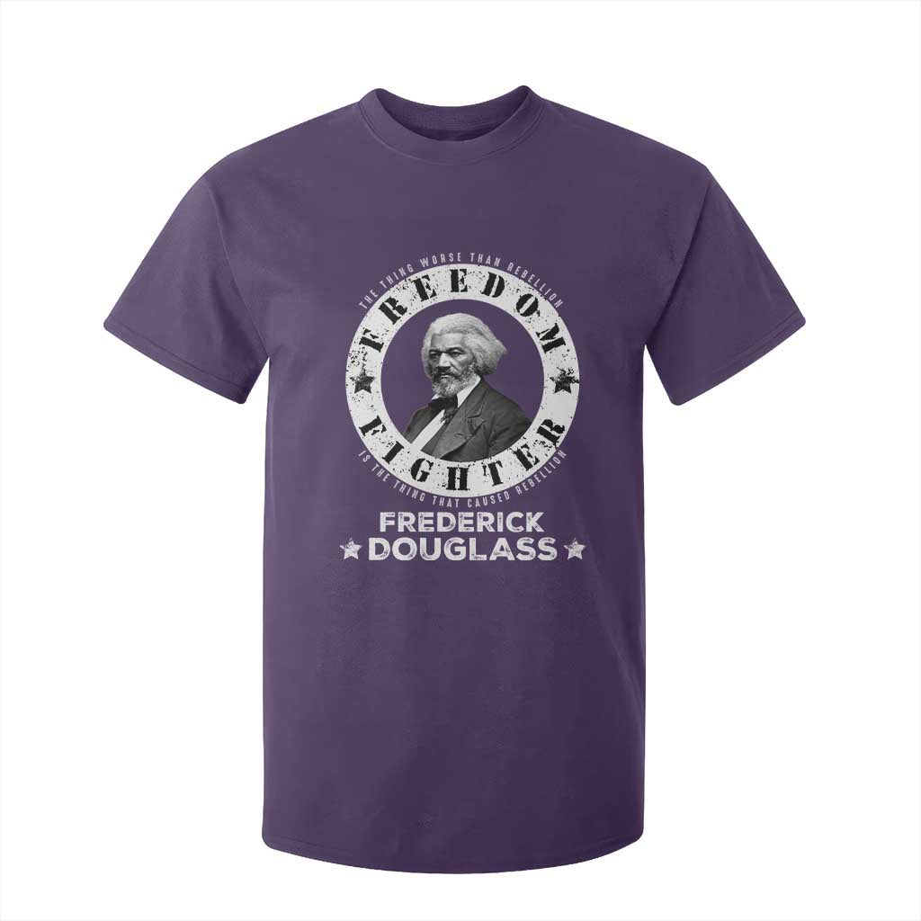 Frederick Douglass T Shirt For Kid The Thing Worse Than Rebellion Is The Thing That Causes Rebellion
