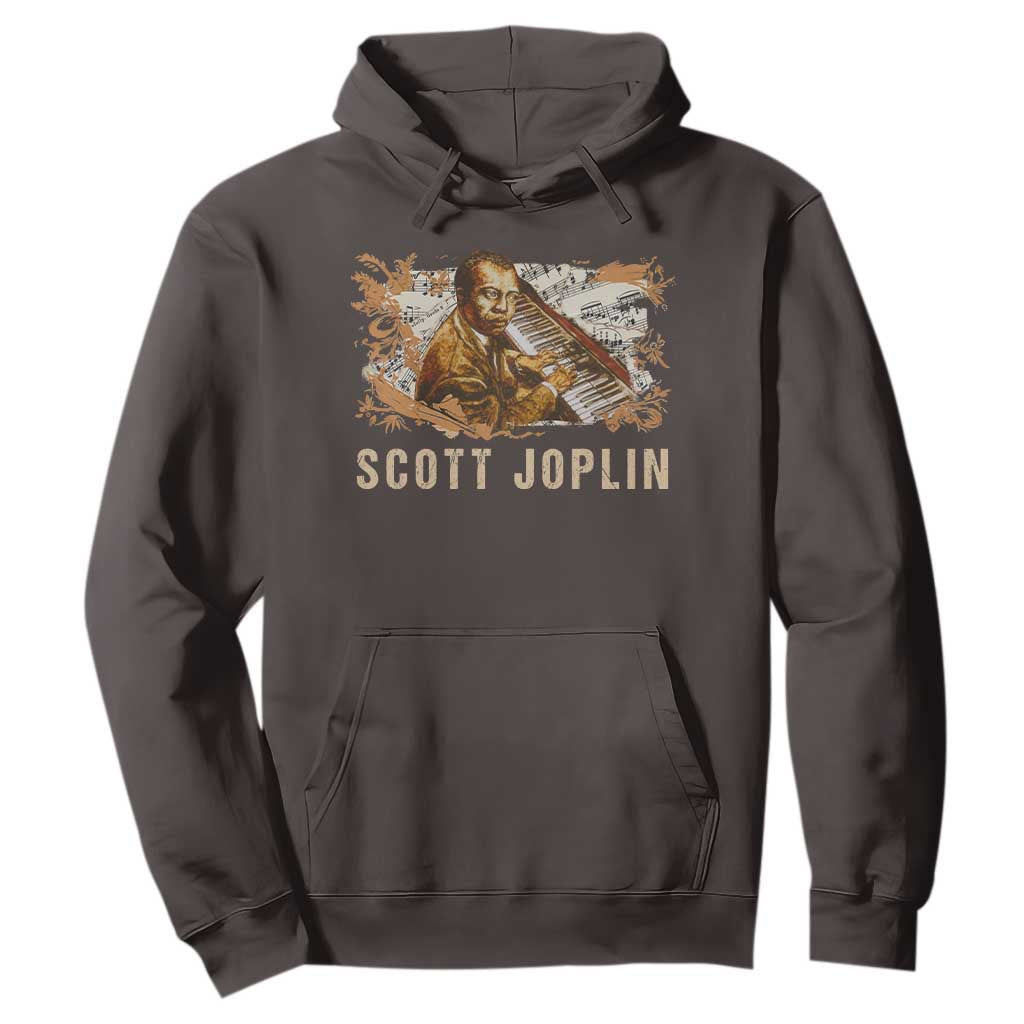 Scott Joplin Hoodie Afro Classical Music Composer Black History