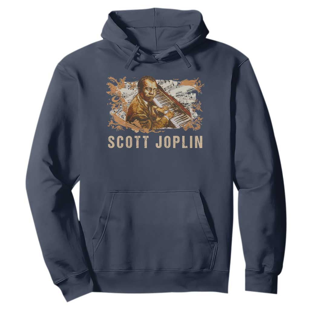 Scott Joplin Hoodie Afro Classical Music Composer Black History