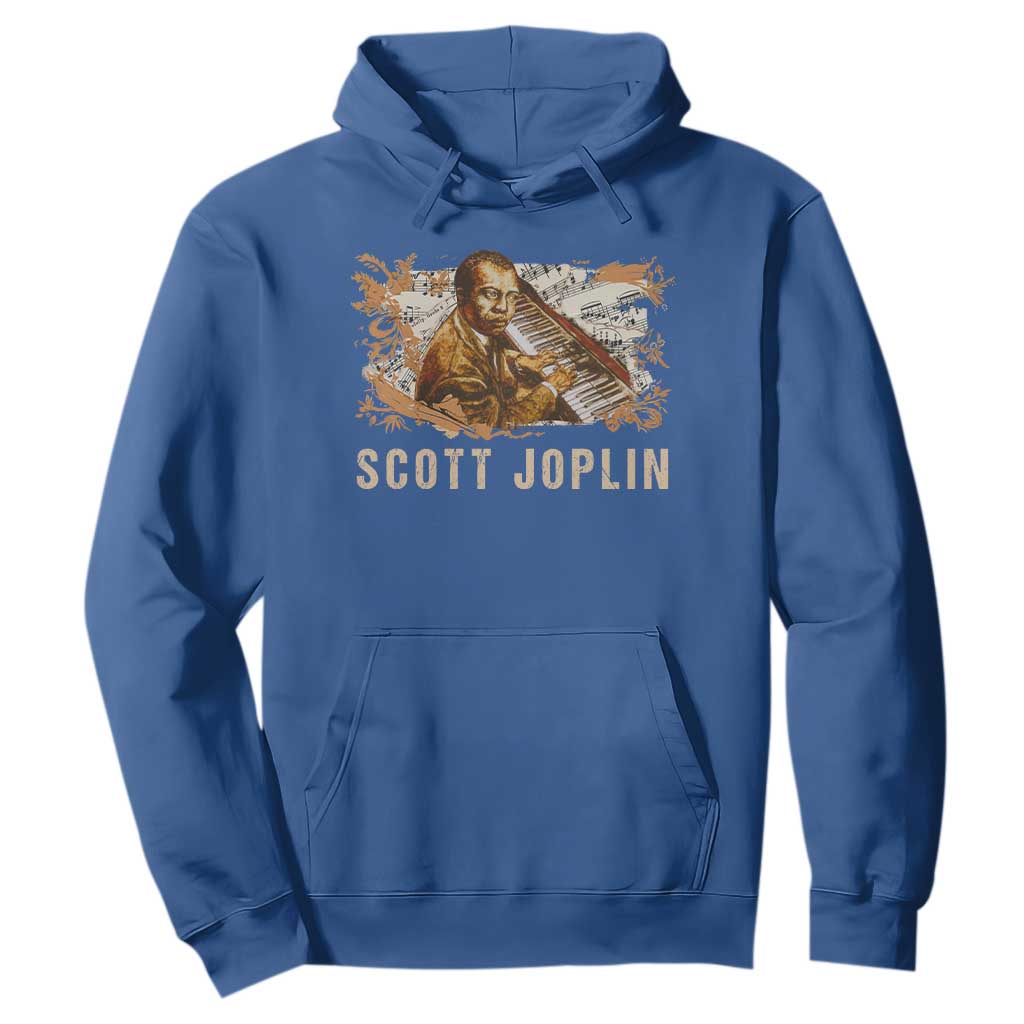Scott Joplin Hoodie Afro Classical Music Composer Black History