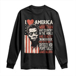 James Baldwin Long Sleeve Shirt I Love America More Than Any Country In The World