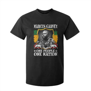 Marcus Garvey T Shirt For Kid One People One Nation Jamaica Legends Rasta