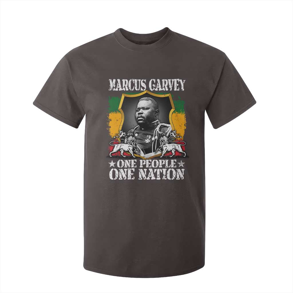 Marcus Garvey T Shirt For Kid One People One Nation Jamaica Legends Rasta